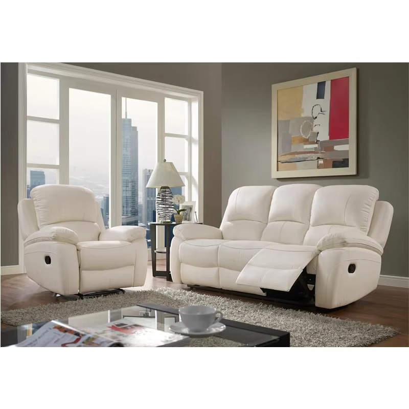 Home Cinema Recliners - Современный кожаный диван-реклайнер с электроприводом для