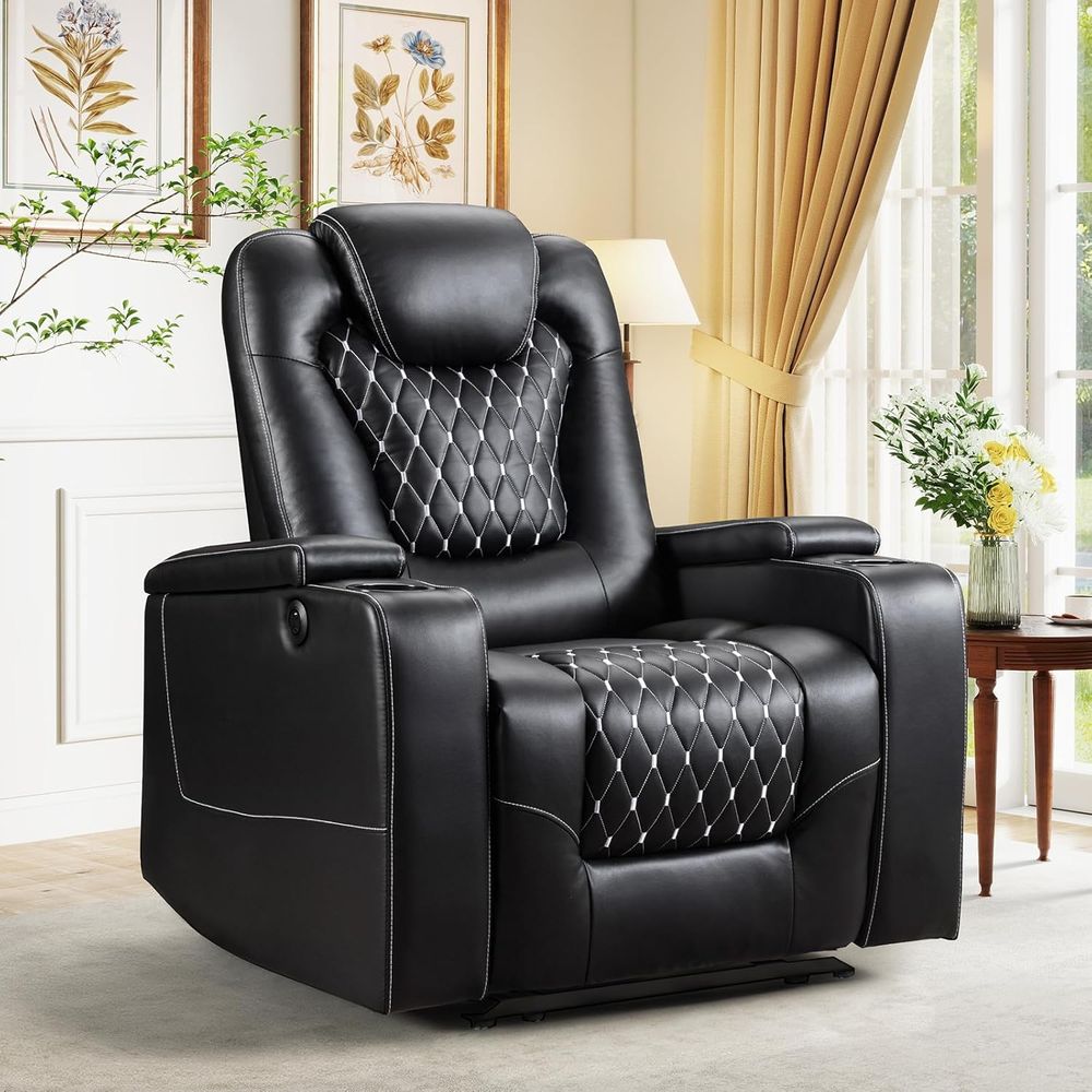 Home Cinema Couch - Электрическое кресло-реклайнер с USB-портами и подстаканниками