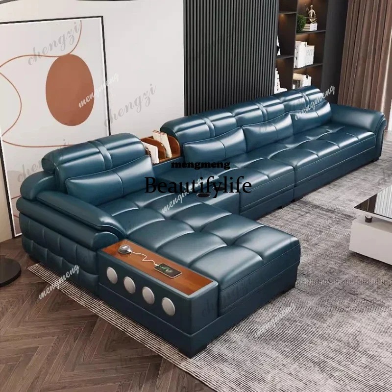Home Cinema In Small Room - D5556 Диваны из натуральной кожи для