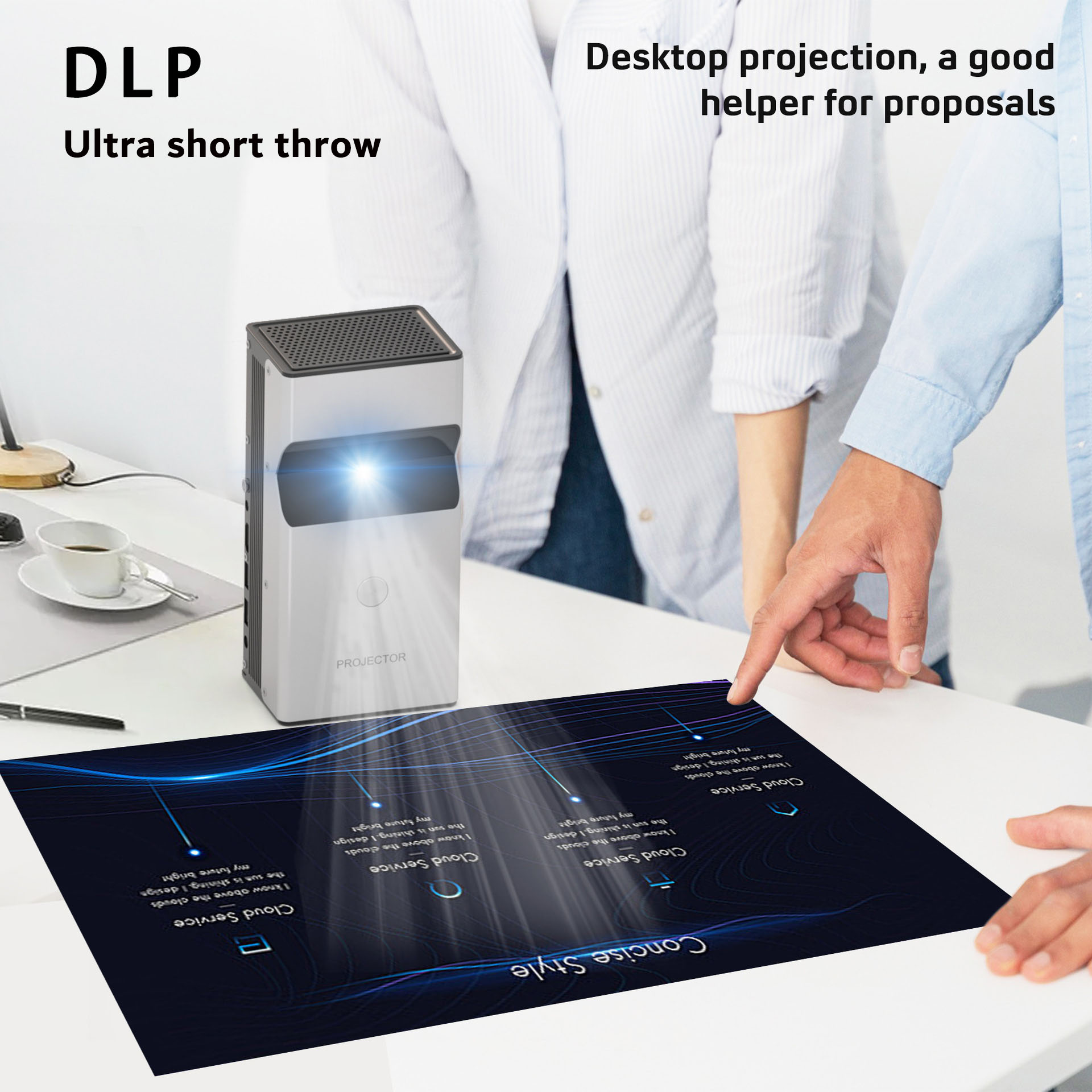 ZXY Lonnst L26 Портативный мин – обзор и цена Home Cinema Ultra Short Throw Projector