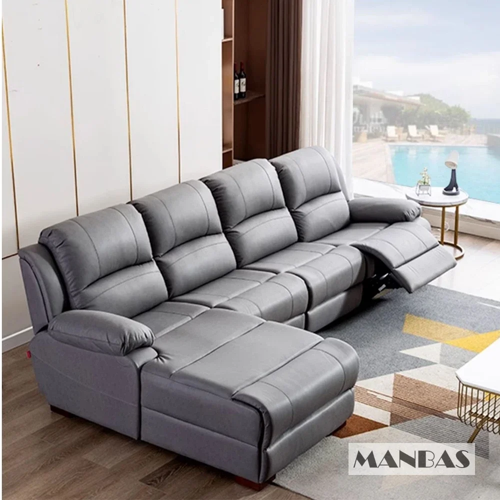 Кожаный электрический диван-ре – обзор и цена Home Cinema Couch