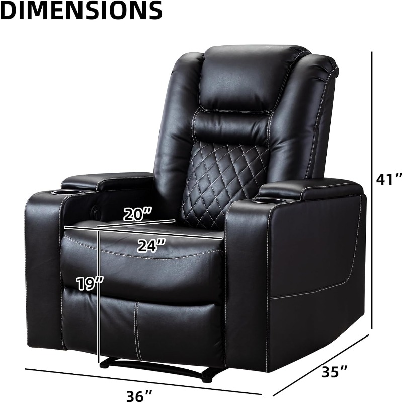 Электрическое кресло-реклайнер – обзор и цена Home Cinema Couch