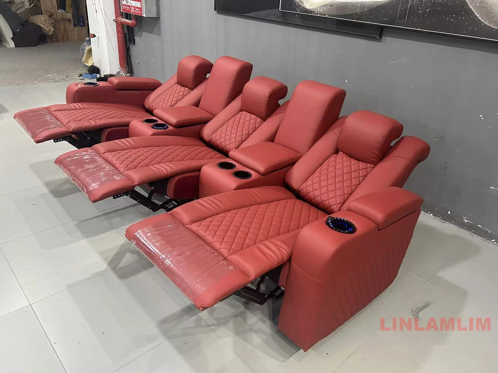 Linlamlim Роскошный 3-местный  – обзор и цена Home Cinema Couch