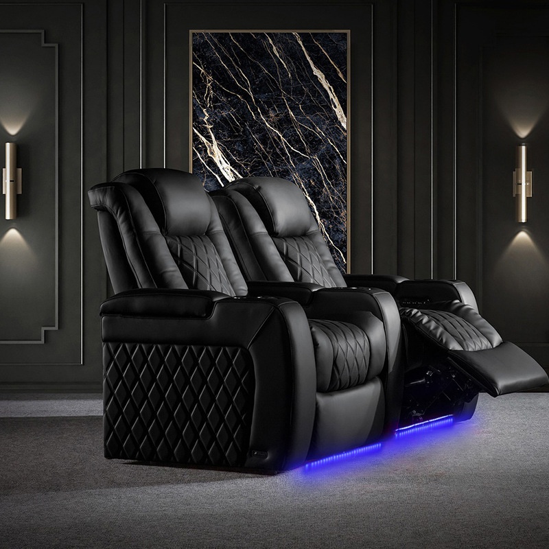 Современный кожаный электричес – обзор и цена Home Cinema Recliners