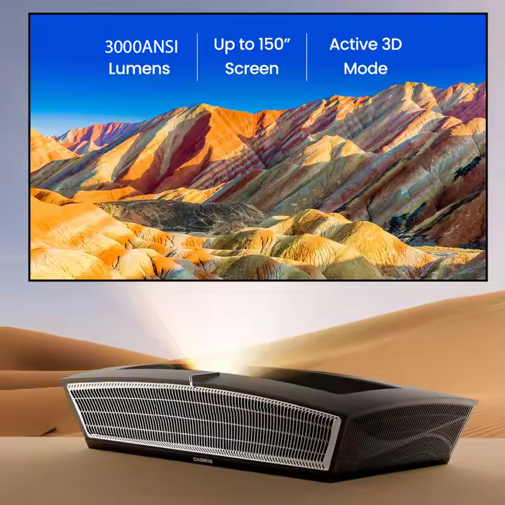 CASIRIS H6 Pro 4K UHD Ультрако – обзор и цена Home Cinema Ultra Short Throw Projector