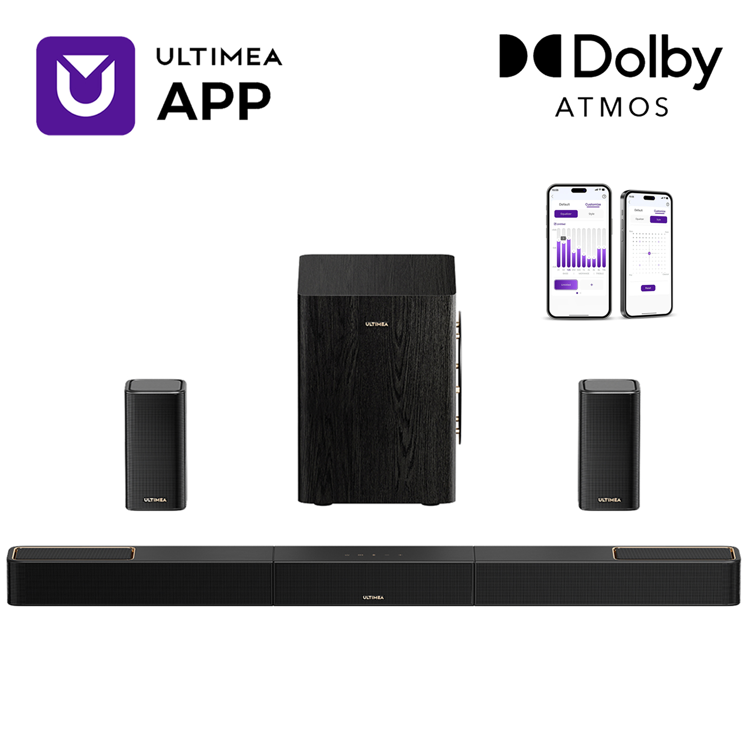 Акустическая система ULTIMEA 5 – обзор и цена Home Cinema Of Soundbar