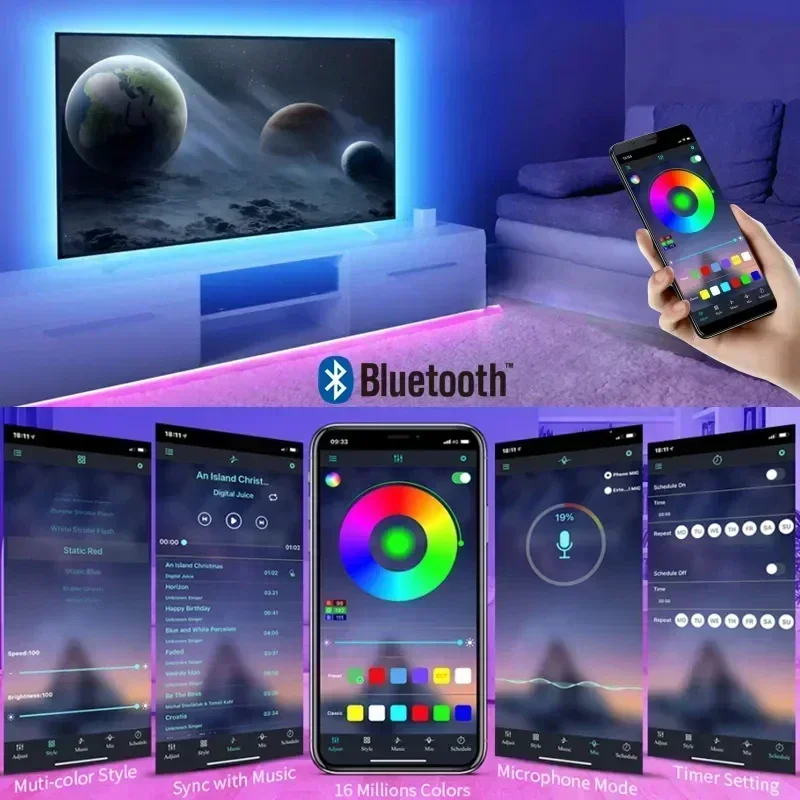Smart RGB светодиодная игровая – обзор и цена Ambient Light Strip Tv