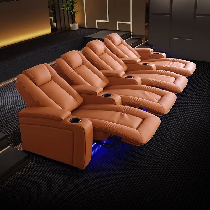 Роскошные кожаные кинотеатраль – обзор и цена Home Cinema Recliners