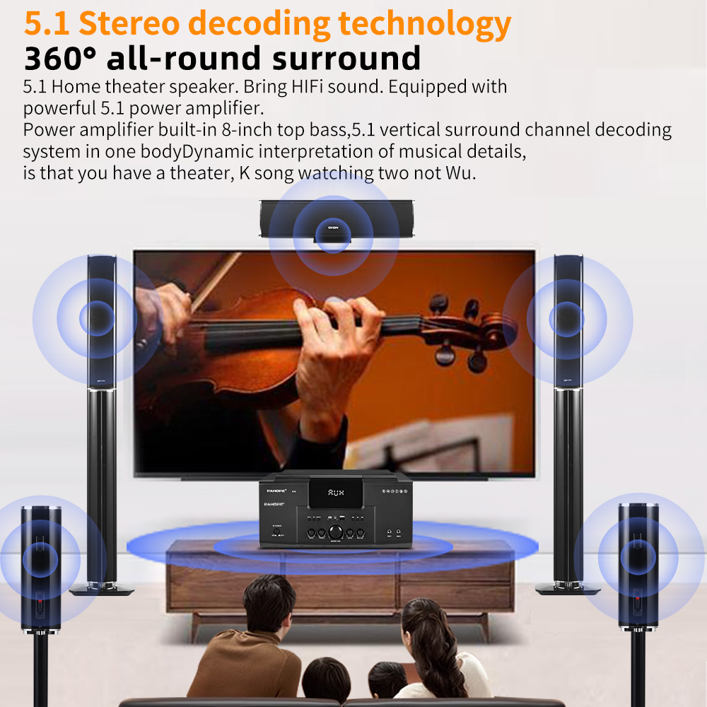 5.1 Surround Система домашнего – обзор и цена Home Cinema Xlr
