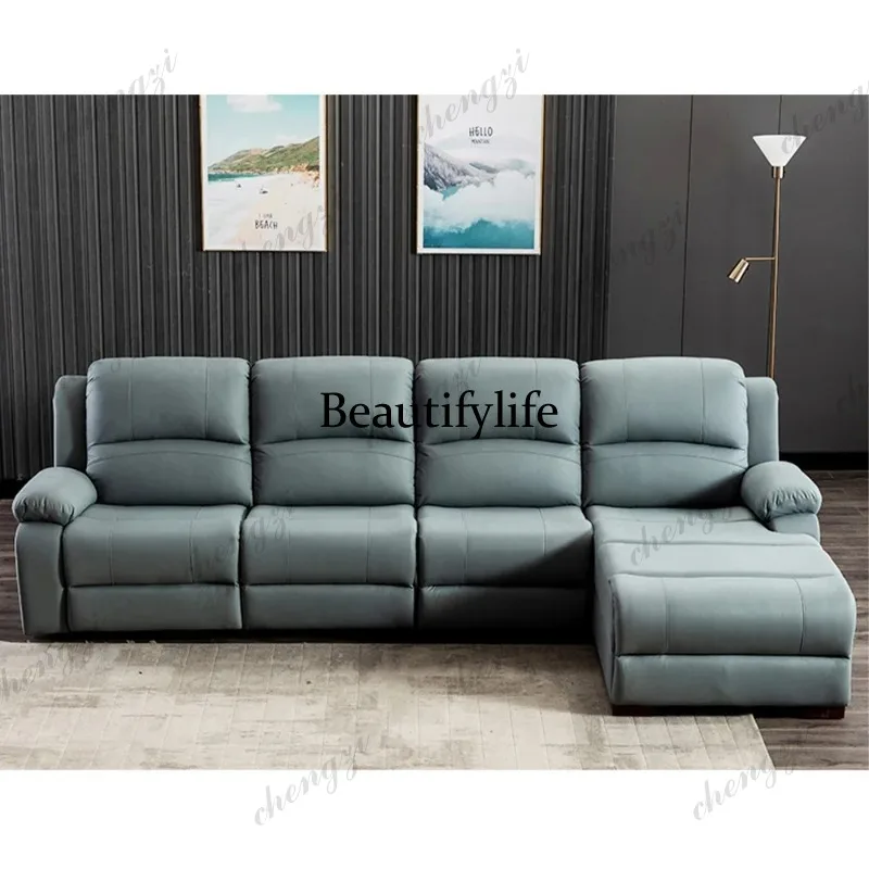 Кожаный электрический диван-ре – обзор и цена Home Cinema Couch