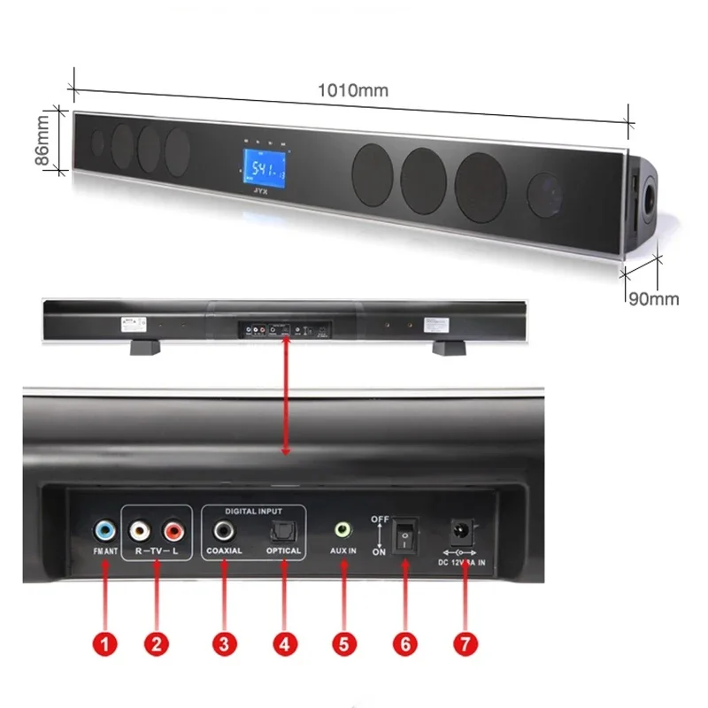 Беспроводная звуковая панель M – обзор и цена Home Cinema Of Soundbar