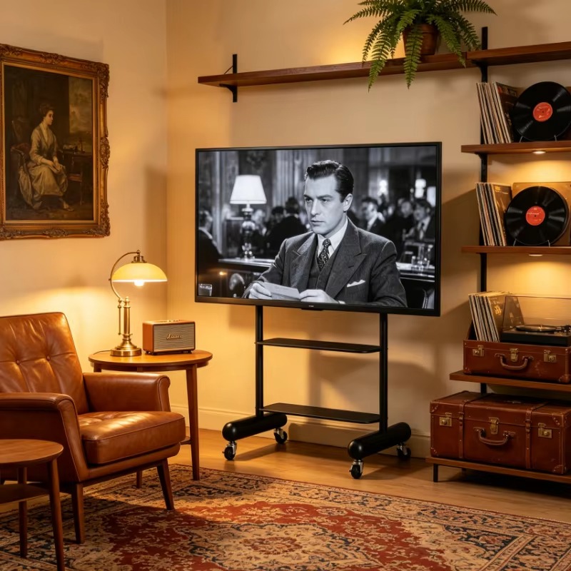 Мобильная подставка для телеви – обзор и цена Home Cinema In Small Room