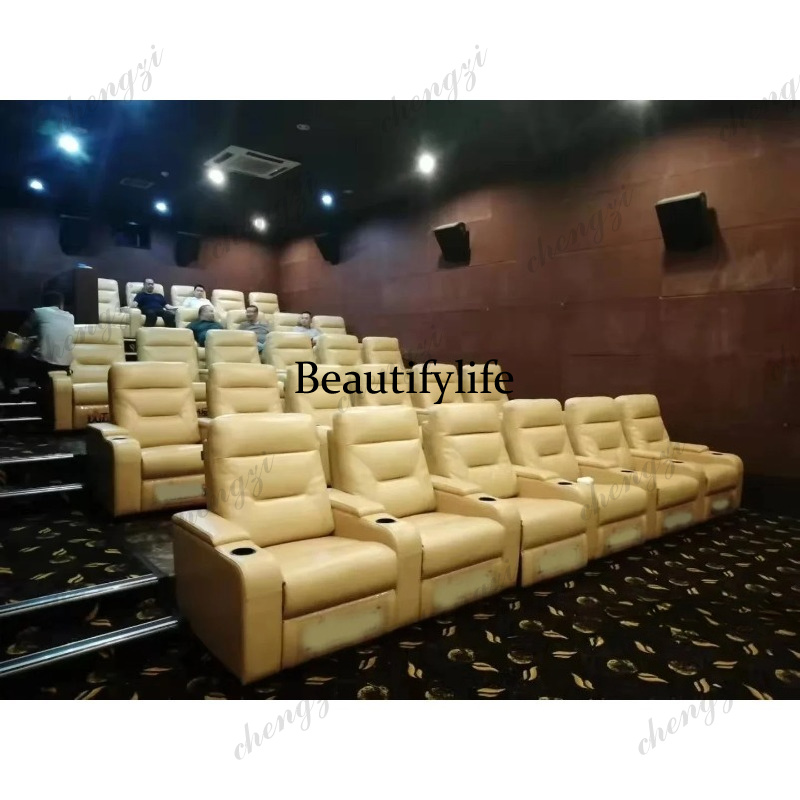 Кожаный комплект диванов с эле – обзор и цена Home Cinema Couch