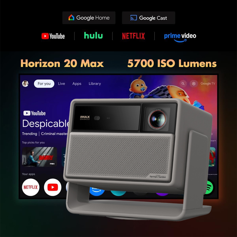 Проектор XGIMI Horizon 20 Max  – обзор и цена Home Cinema Harman Kardon