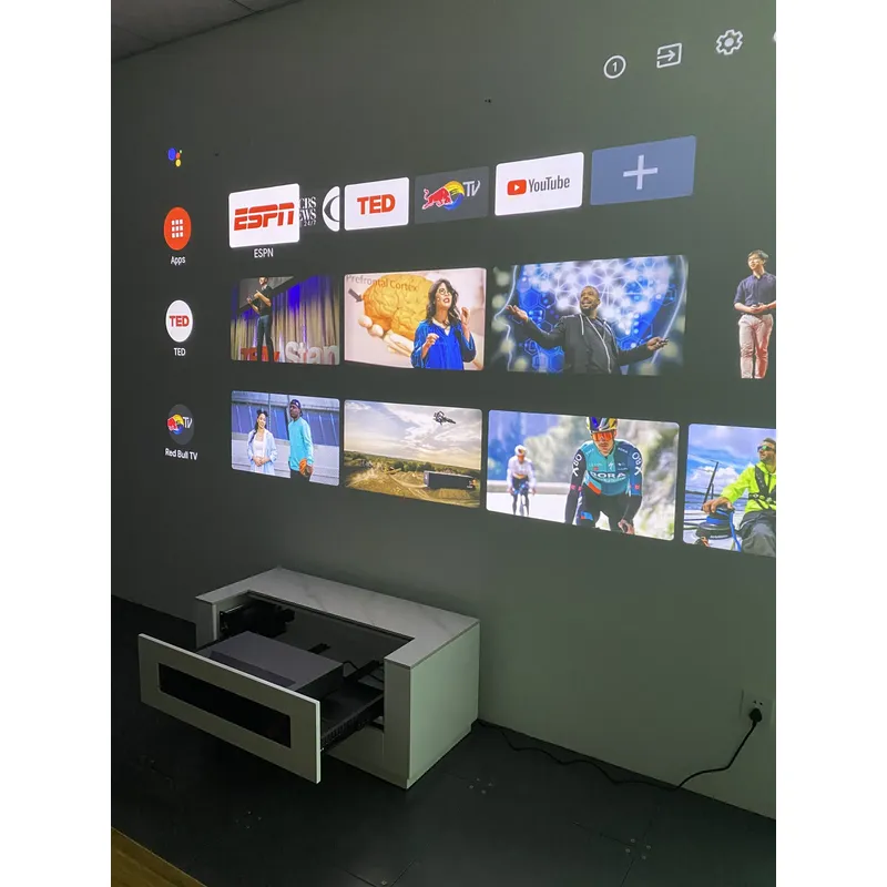 Новейшая умная тумба для проек – обзор и цена Home Cinema Ultra Short Throw Projector